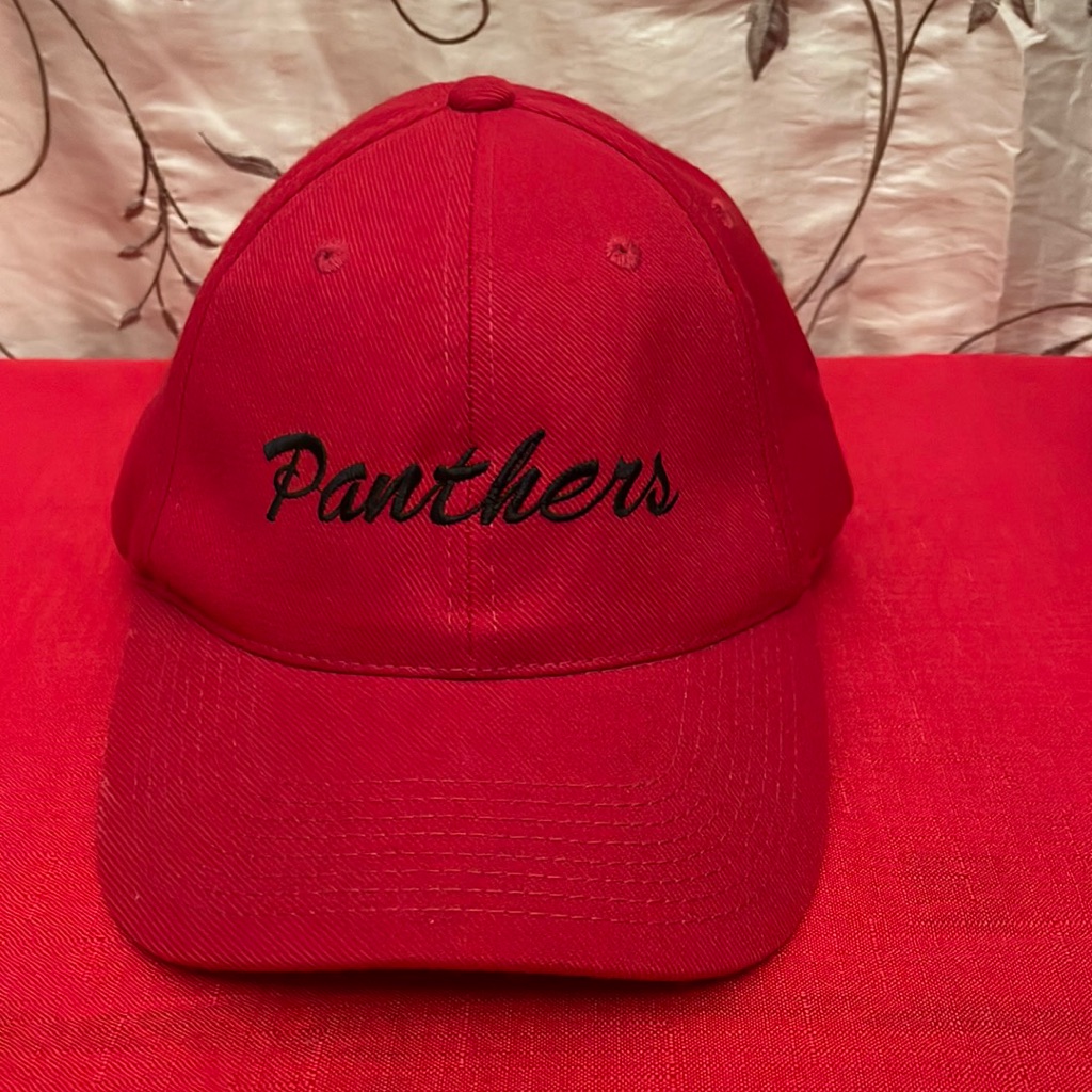 Panthers Red Cap. Euc